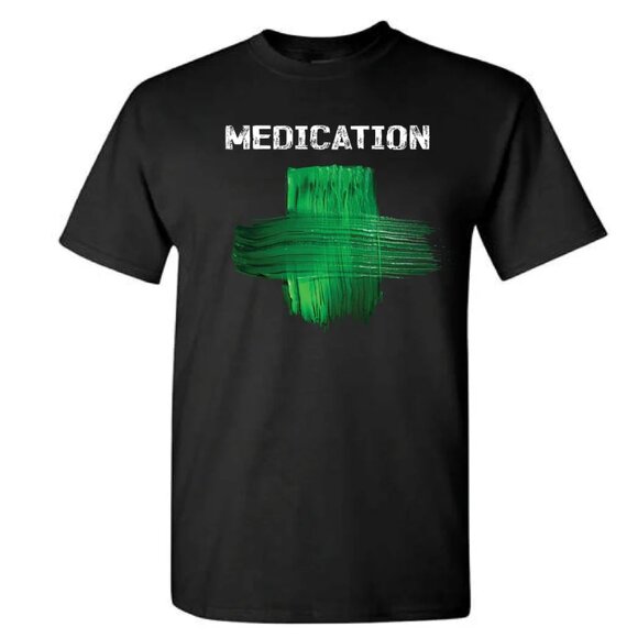 Damian Marley Black MEDICATION TEE size M - Picture 1 of 6